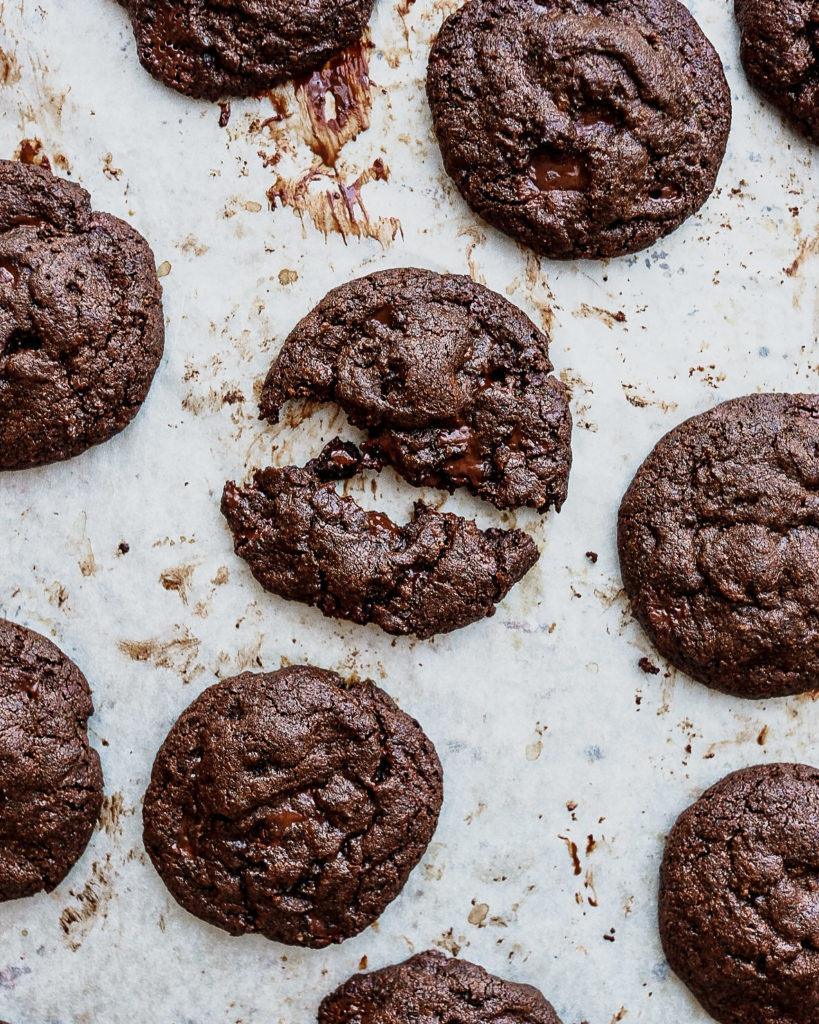 Vegan Buckwheat Triple Chocolate Cookies Grams to Ounces